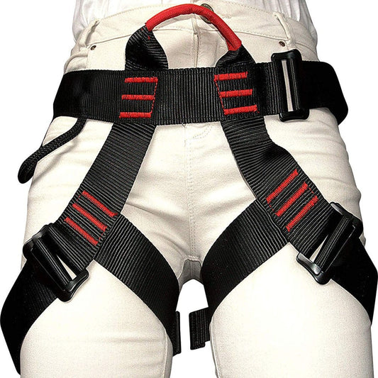 Rock Climbing Harness + Lanyard - Safety Belt for Men Woman - Tree Climbing
