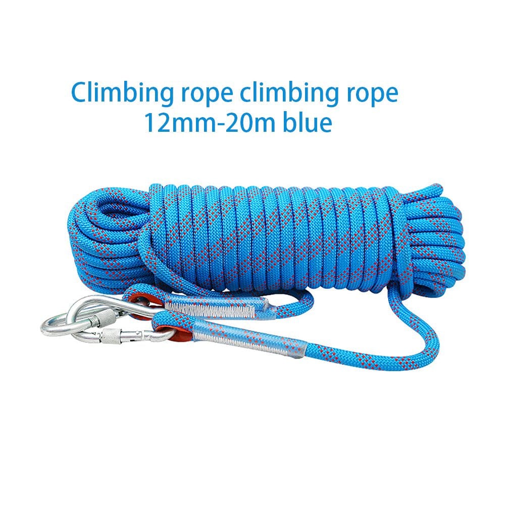 Safety Rope Outdoor Climbing Rope Static Rope Escape Rescue Lifesaving Rope 12Mm