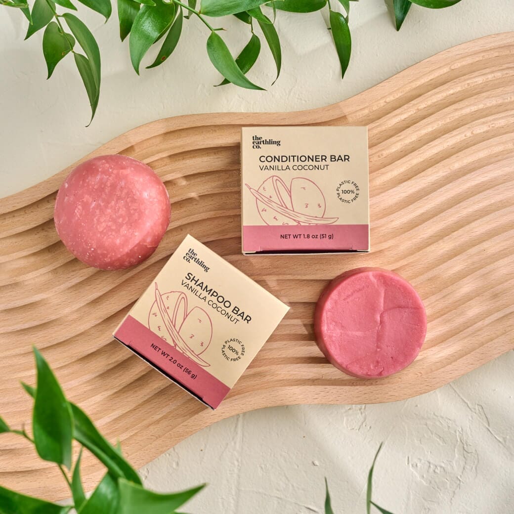 Shampoo & Conditioner For Hair Strength And Moisture + 35% Off Hair & Body Oil Vanilla Coconut