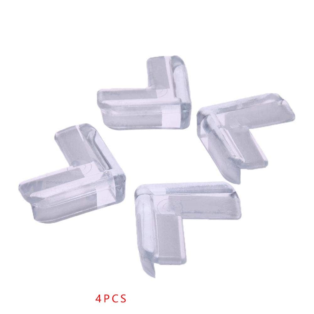 Sonceds 4Pcs Transparent Anti-Collision Angle Pad Child Safety Corner Guard Baby Collision Proof Protector