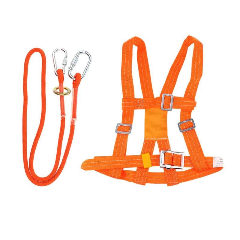 Sturdy Heavy Duty Half Body Climbing Harness Safety Belt Rope S 1.6M