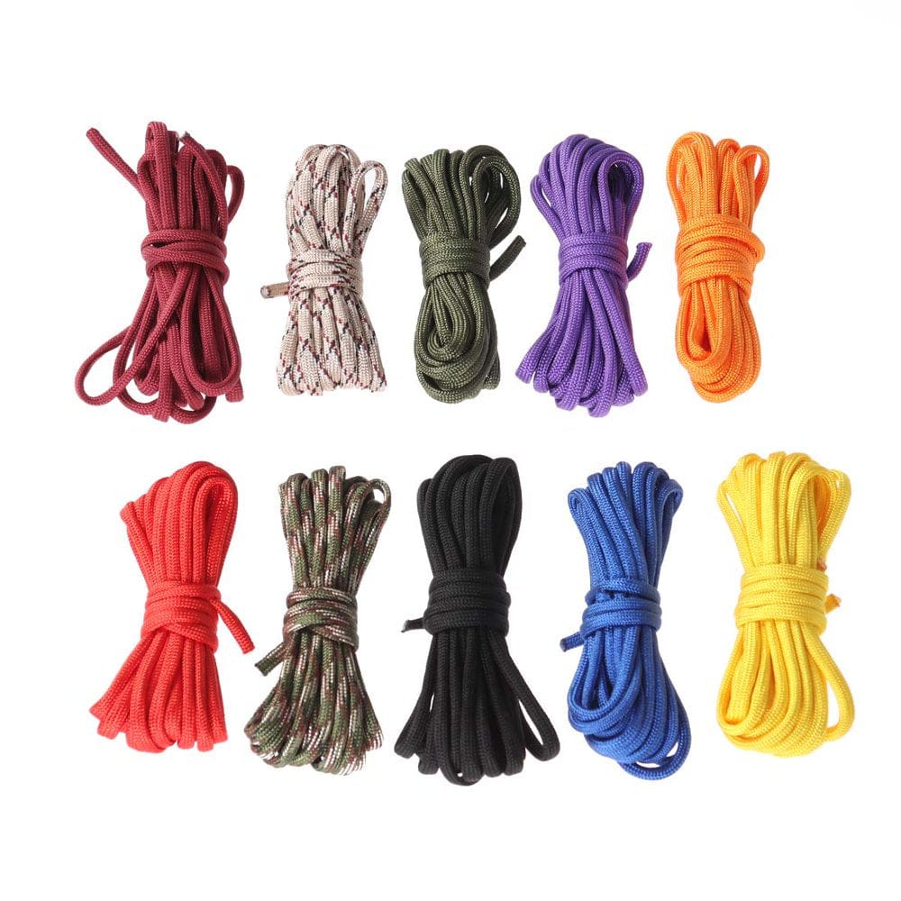 TOYMYTOY Rope Climbing Camping Paracord Harness Escape Outdoor Rappelling Parachute Gym Gear Backpacking Hiking Survivor Tent