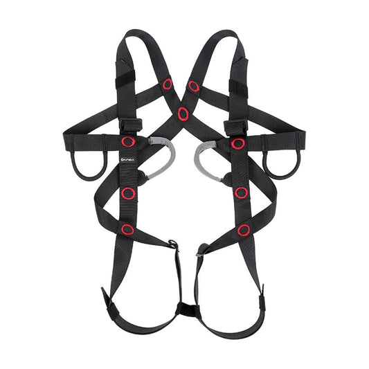 Wearable Harness Belt Full Body Climbing Multi-Functional Comfort for Caverns Rappelling Scaffold Outdoor Mountaineering
