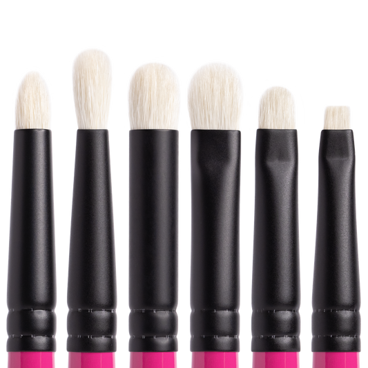 Whats Up Beauty - 6 Eyeshadow Brushes (R107, R108, R109, R110, R111, R112)