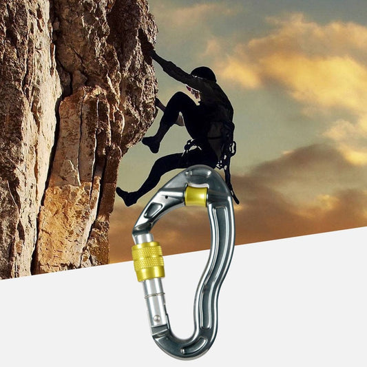 Ybeauty Climbing Carabiner Load-Bearing Multi-Functional Accessory Portable Lightweight Safety Buckle Climbing Equipment Accessories